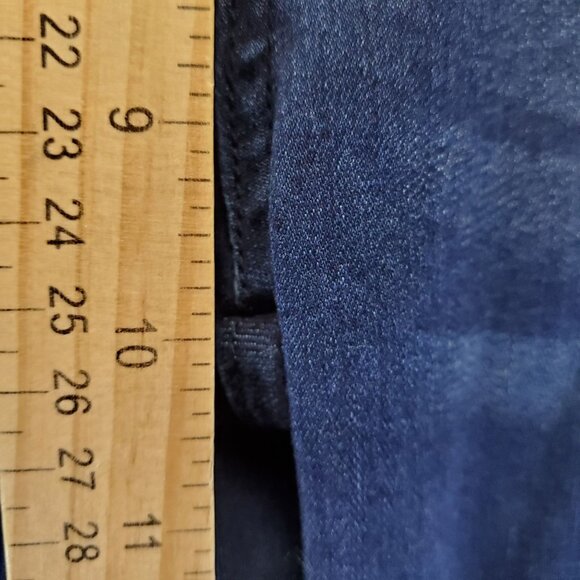 Judy Blue Jeans Women’s Size 15/32 Blue With Red Stripe Skinny Fit Distressed - Picture 7 of 13